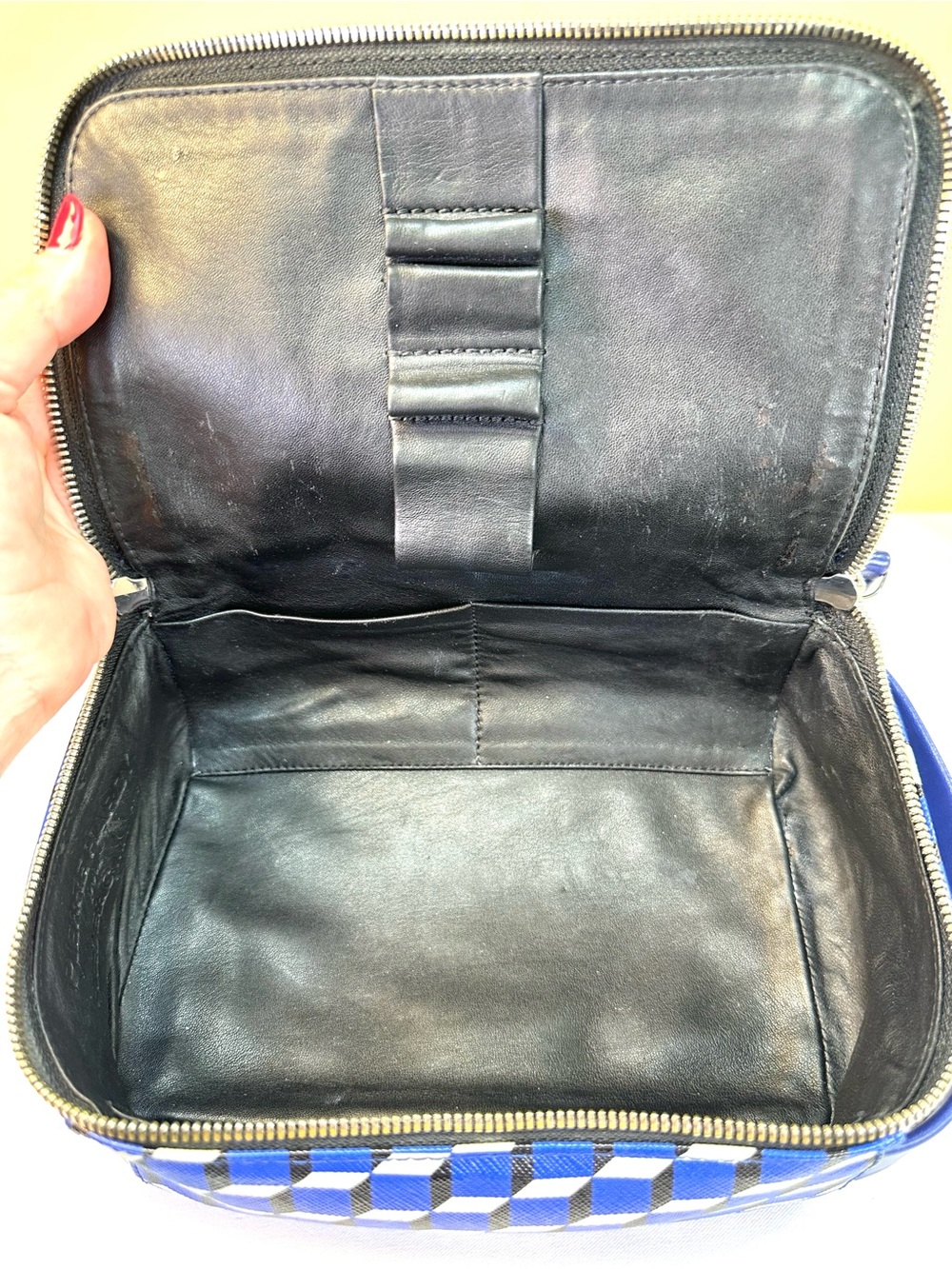 Pierre Hardy Cube Box Camera bag unisex coated canvas & leather - Picture 11 of 14